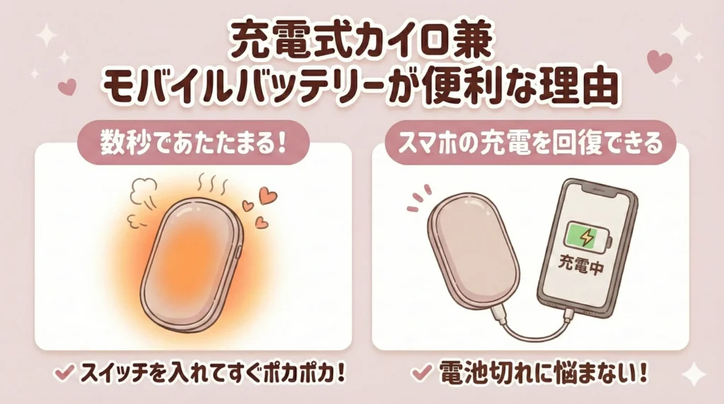 冬のジャニーズライブの服装にプラスすべき防寒グッズ【充電式カイロ兼モバイルバッテリーが便利な理由】